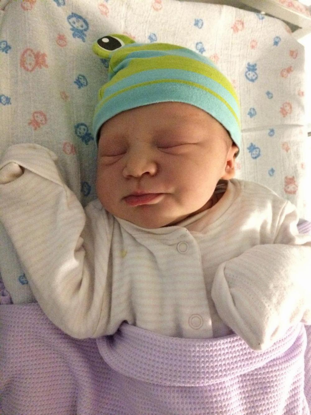 Lily born today!